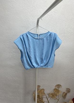 Shein кроп топ блуза блузка топик