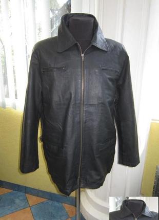 Лёгкая мужская кожаная куртка  jcc collection. германия.  лот 9862 фото