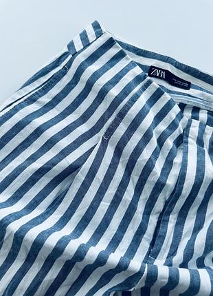 Бавовняні брюки zara бавовняні штани жіночий одяг old money