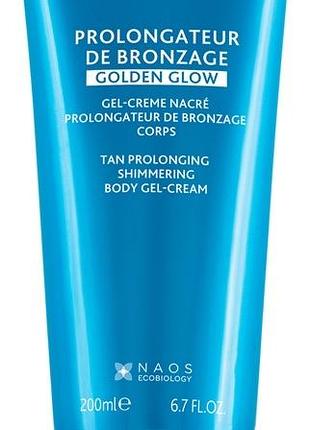 Institut esthederm гель-крем для продовження засмаги з шимером “golden glow”, 200 мл