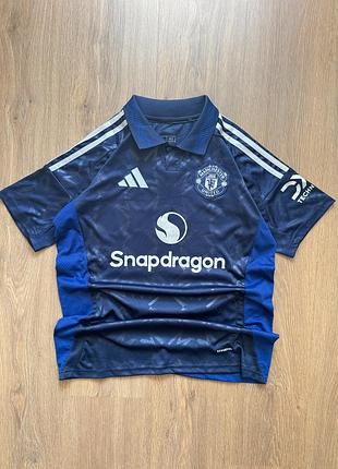 Виїзна джерсі манчестер юнайтед 24/25 mainoo #37 (manchester united away) jersey y2k кобі мейну футбольна футболка adidas