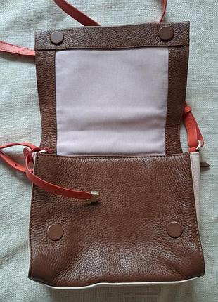 Сумочка кросс боди из натуральной мягкой зернистой кожи radley