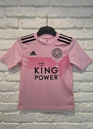 Футболка adidas leicester city на 7-8роков, 122-128см