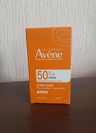 Сонцезахисний флюїд
avene eau thermale ultra fluid spf 50