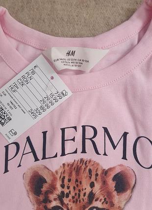 Котонова майка на дівчинку h&m 3