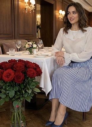 Юбка міді пліссе від zara віддам в дар !