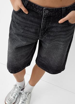 🌑 шорти баггі від bershka