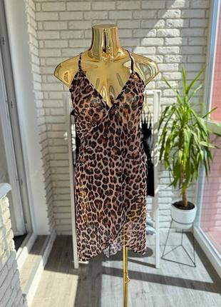 Сукня туніка для пляжу відпочинку пляжна сітка 0xl shein