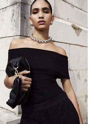 Cos top open shoulder
