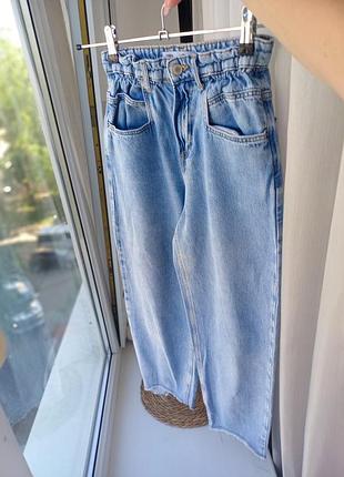 Джинси мом балони zara