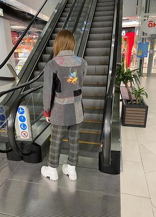 Шерстяний жакет  м
