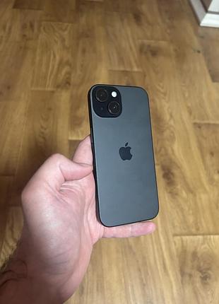 Apple iphone 15 128gb black neverlock гарний стан батарея 89% 364ц айфон