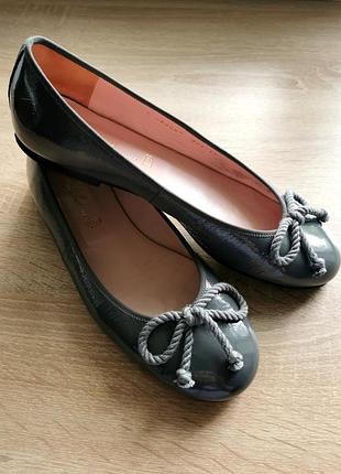 Гарні жіночі балетки з натуральної шкіри pretty ballerinas
