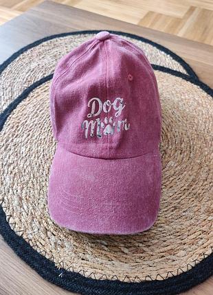 Dog mom кепка бейсболка