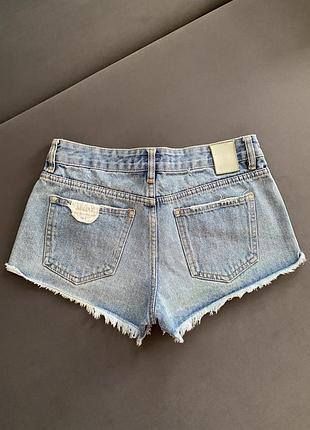 Джинсовые шорты pull&bear 4