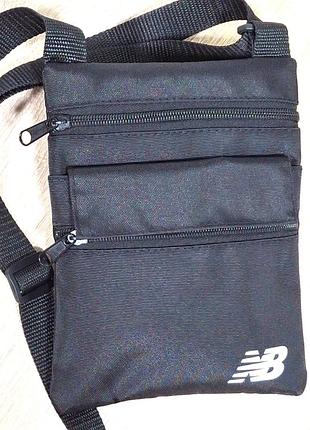 Сумочка кошелек черная тканая nb 20* 15 * 2