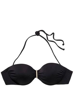 Верх від купальника victoria’s secret оригінал чорний 34а 75а вікторія сікрет вс vs купальник