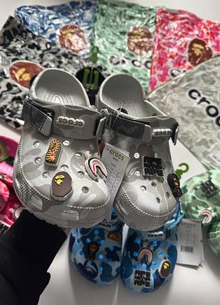 Crocs x bape 2
