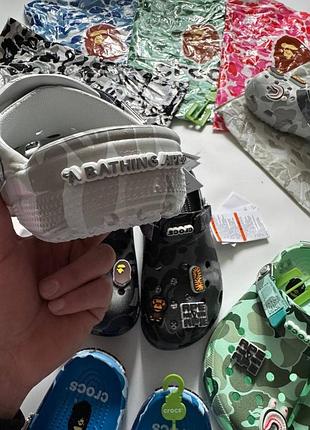 Crocs x bape 6