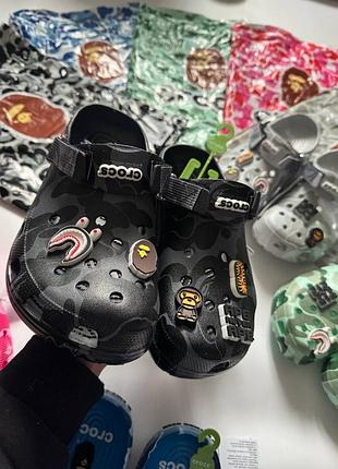 Crocs x bape 5