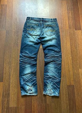 Diesel type штани джинси чоловічі faded washed distressed б у