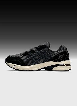 Мужские кроссовки asics gel-1000 black beige