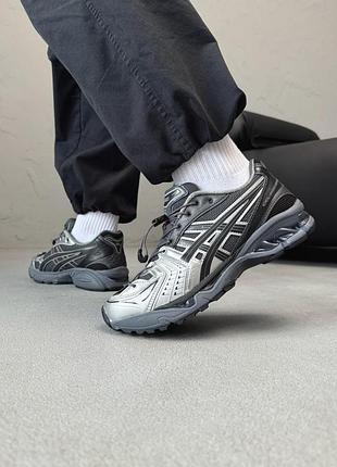 😍 жіночі кросівки asics gel-kayano 14 black/grey