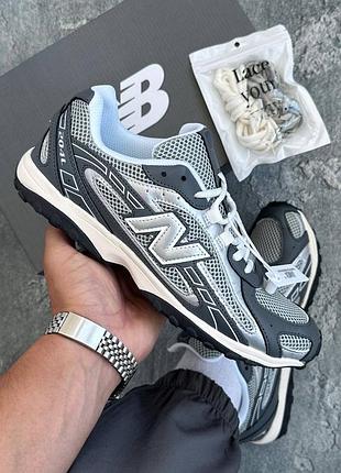 Чоловічі кросівки new balance 204l silver grey