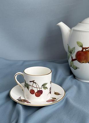 Чашка з блюдцем royal worcester “arden” вінтаж