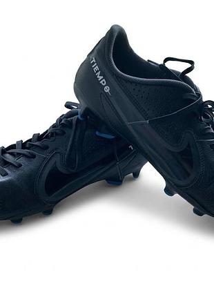 Бутсы nike tiempo legend 9 academy fg-mg da1174-001 (оригинал) размер 44, 28 см стелька