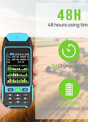 Портативне gps-геодезичне обладнання, високоточне та надійне землемірне обладнання для гірської місцевості, сільськогосподарських угідь, лісів, 6