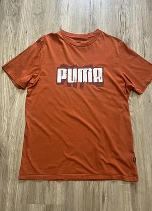 Puma футболка біг лого фірмене лого дуже класна
