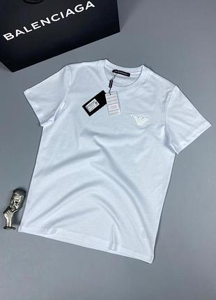 Брендовая мужская футболка armani