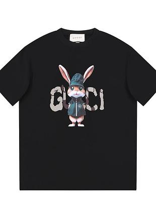 Gucci брендова чоловіча футболка оверсайз унісекс m