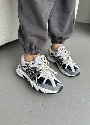 😍 жіночі кросівки asics gel sonoma 15-50 beige/black