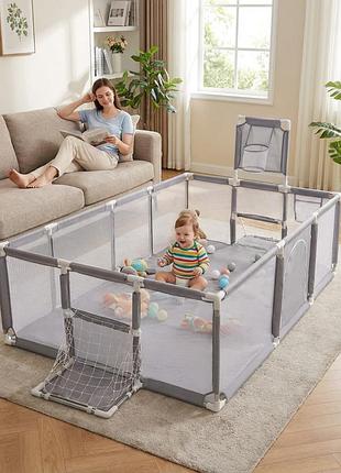 Манеж большой 180x120 детский lionelo игровая зона б/у