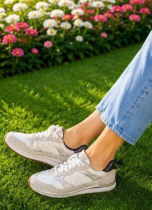 Р. 37, 37.5 clarks женские кожаные кроссовки оригинал