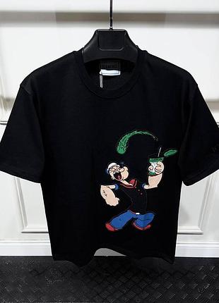 Брендовая мужская футболка iceberg looney tunes