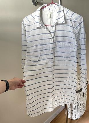 Подовжена сорочка h&m розмір s