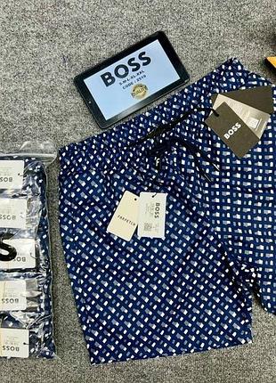 Шорты пляжные мужские брендовые hugo boss для бассейна