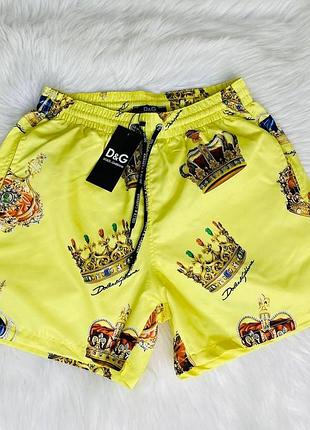 Шорты пляжные, для купания dolce gabbana