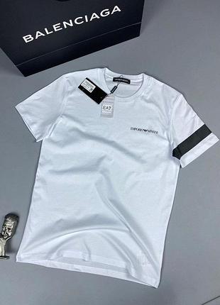 Брендовая мужская футболка armani