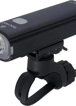 Фара двостороння gaciron v20c 500lm 100lm usb, чорний (obk300)