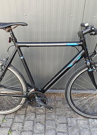 Велосипед sco 28" alu, черный б/у