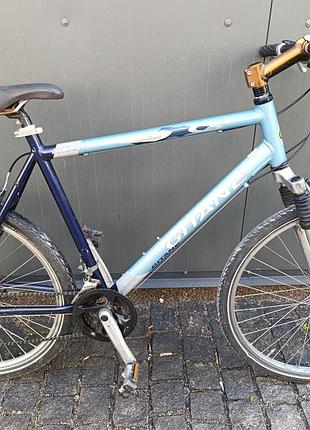 Велосипед gitane 28" alu, 21шв, синій б/у