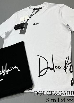 Брендовая мужская футболка dolce gabbana