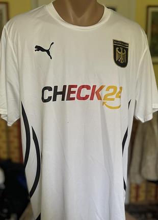 Футболка puma німеччина (deutschland) check24 евро-2024 — xl, стан відмінний