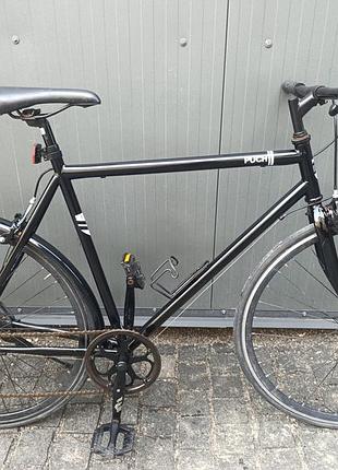 Велосипед puch 28" 7 шв. чорний б/у