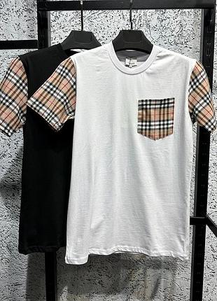 Брендовая мужская футболка burberry