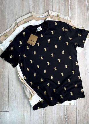 Брендовая мужская футболка burberry